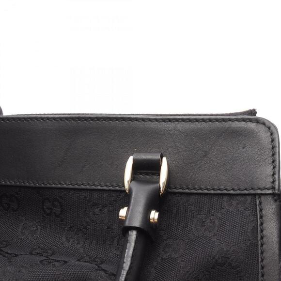 GUCCI Black Leather Shoulder Bag - Picture 11 of 11